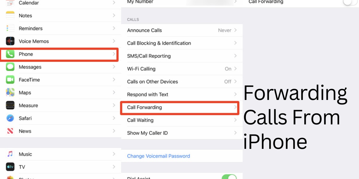 Forwarding Calls From iPhone