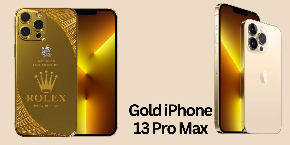 Gold iPhone 13 Pro Max