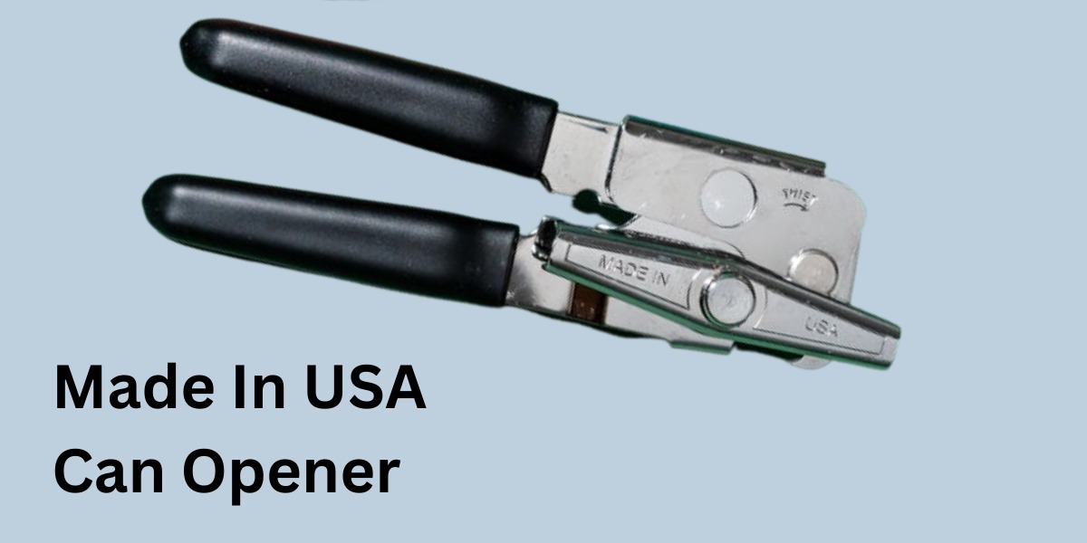 Made In USA Can Opener
